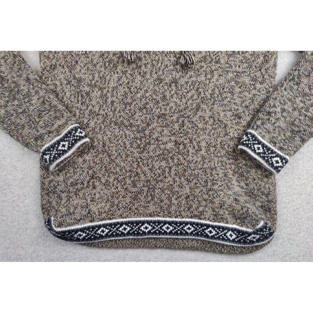 Women's Handmade Andean Alpaca V-Neck Super soft Sweater With Tie - Picture 3 of 6